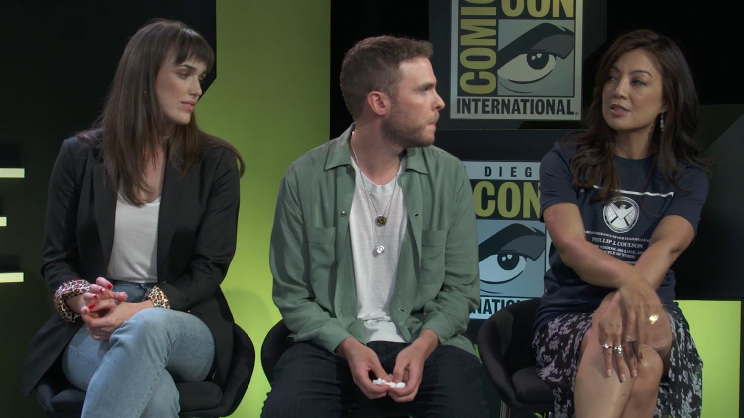 Agents of S.H.I.E.L.D. Cast on Clark Gregg's Return | SYFY WIRE Agents of S.H.I.E.L.D. Cast on Clark Gregg's Return | SYFY WIRE