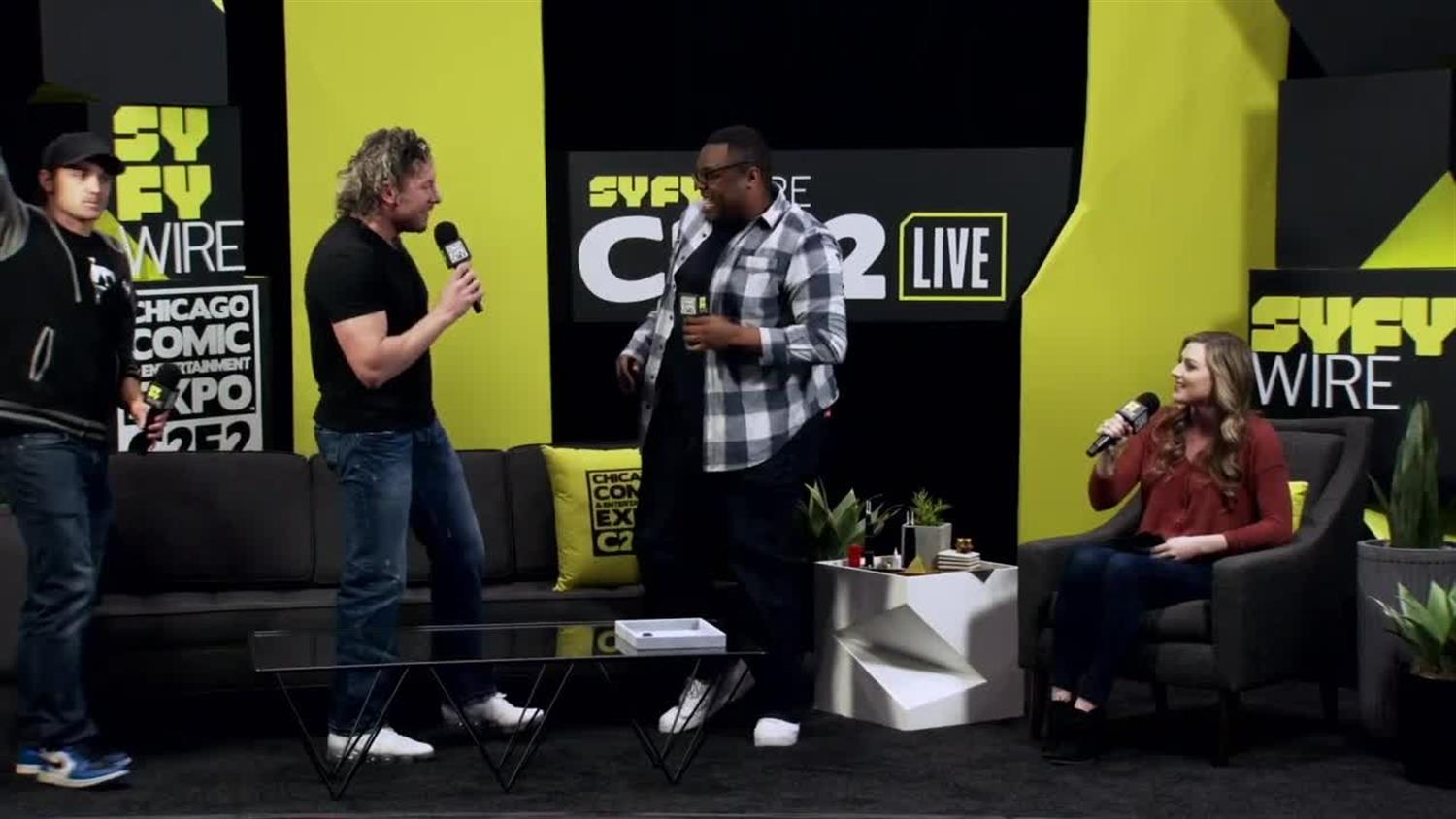 AEW's Young Bucks & Kenny Omega talk Double or Nothing and more! (C2E2 2019) AEW's Young Bucks & Kenny Omega talk Double or Nothing and more! (C2E2 2019)