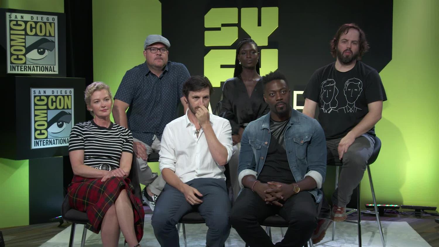 George R. R. Martin's Nightflyers Cast on Mystery, Horror & Death | SYFY WIRE George R. R. Martin's Nightflyers Cast on Mystery, Horror & Death | SYFY WIRE
