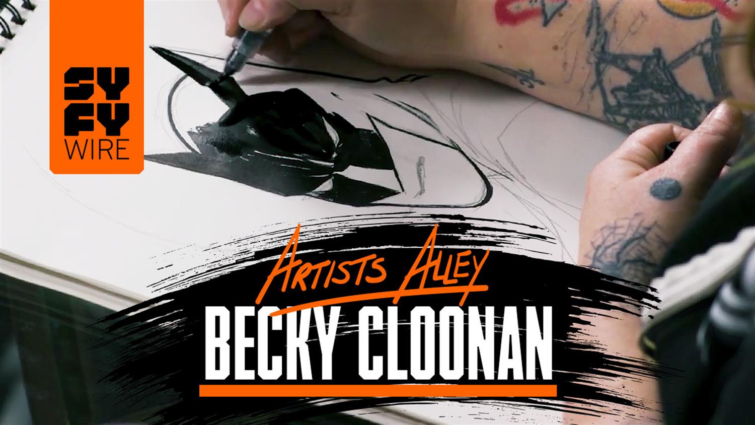 Watch Becky Cloonan Draw Batman (Artists Alley) Watch Becky Cloonan Draw Batman (Artists Alley)