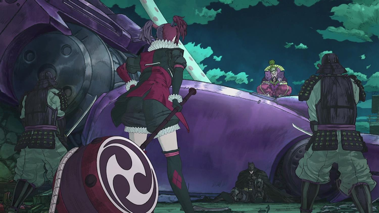 Exclusive: Batman Ninja Sneak Peek Featuring the Joker & Harley Quinn Exclusive: Batman Ninja Sneak Peek Featuring the Joker & Harley Quinn
