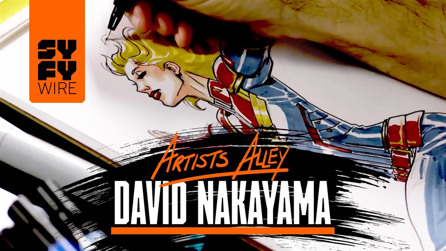Watch Captain Marvel Drawn By David Nakayama Watch Captain Marvel Drawn By David Nakayama