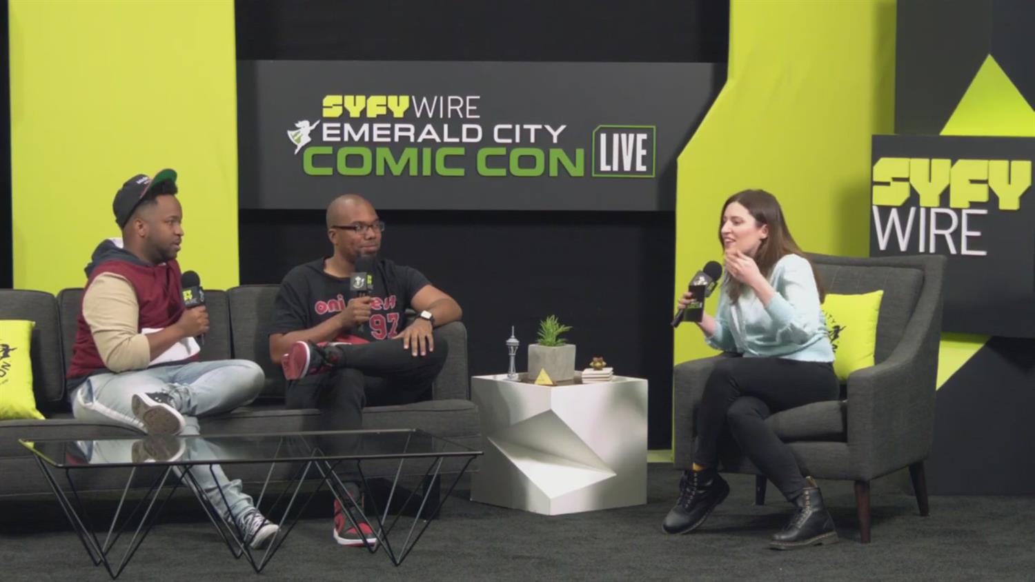 DJ Kirkland and Daniel Barnes on 'The Black Mage' (ECCC 2019) DJ Kirkland and Daniel Barnes on 'The Black Mage' (ECCC 2019)