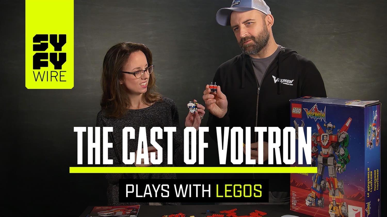 Voltron's Showrunners Build A Voltron Head Voltron's Showrunners Build A Voltron Head