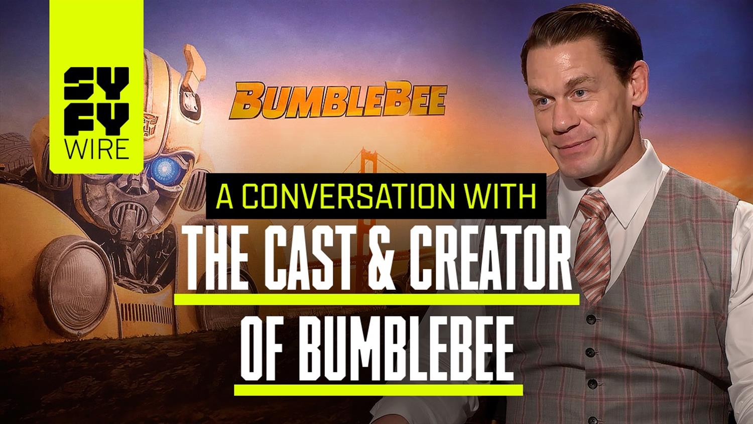 Bumblebee's John Cena, Hailee Steinfeld & More on Production Secrets Bumblebee's John Cena, Hailee Steinfeld & More on Production Secrets