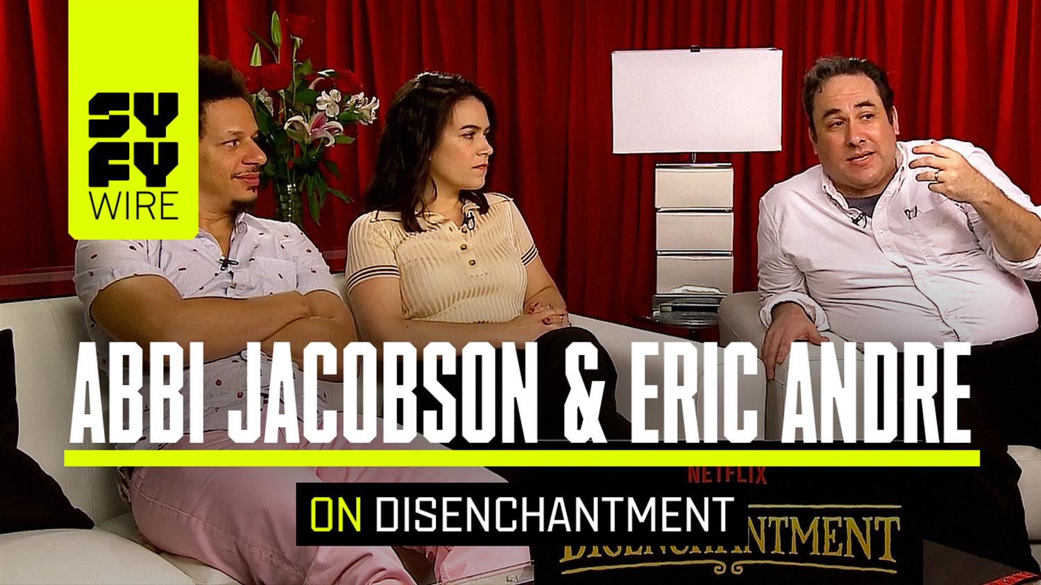 Disenchantment's Abbi Jacobon & Eric Andre on Netflix's New Animated Show Disenchantment's Abbi Jacobon & Eric Andre on Netflix's New Animated Show