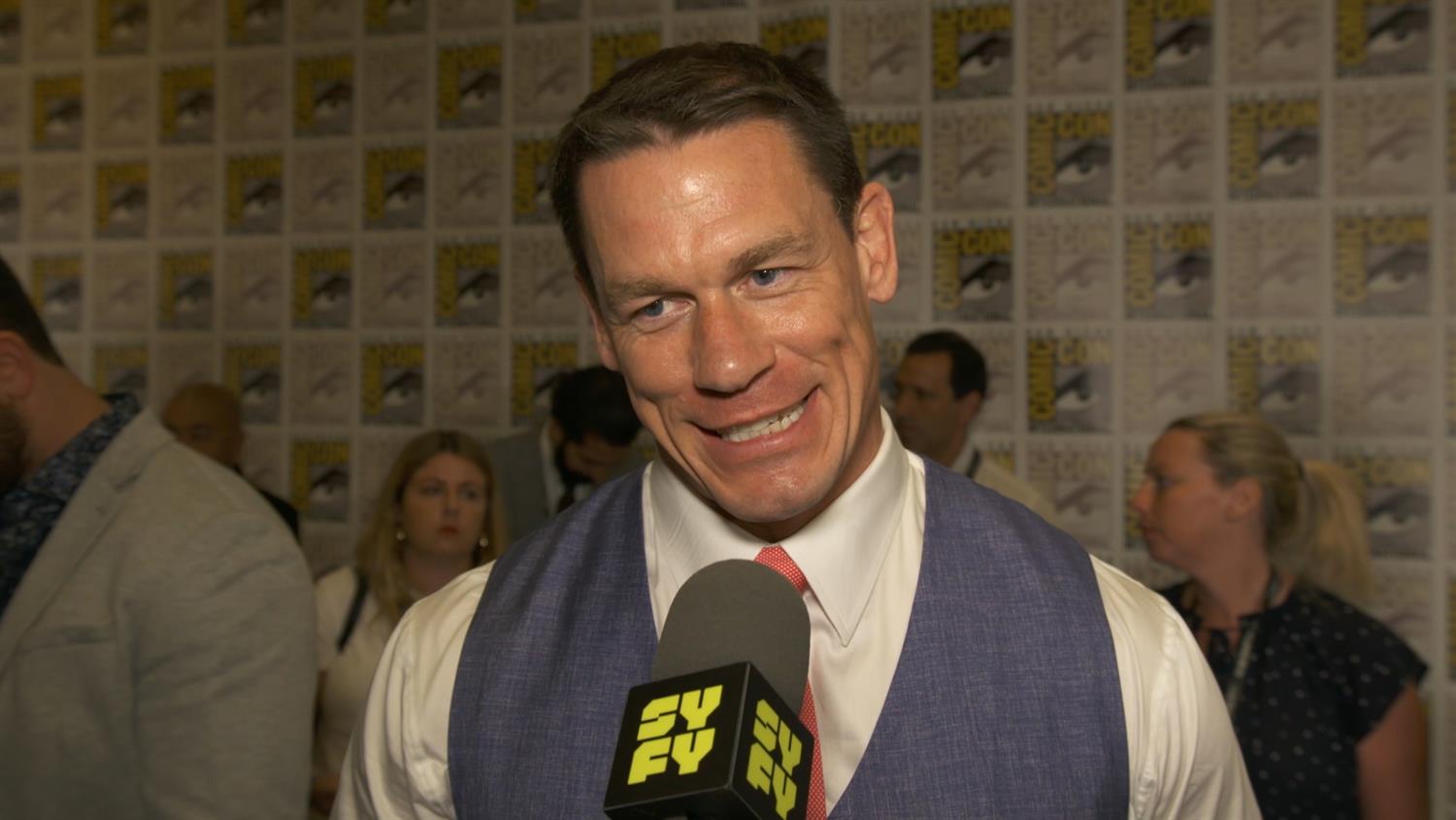 John Cena on Why He Chose Bumblebee | SYFY WIRE John Cena on Why He Chose Bumblebee | SYFY WIRE