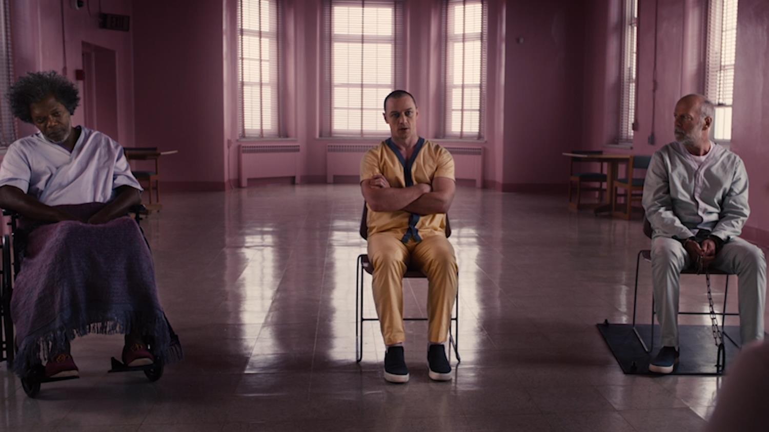 M. Night Shyamalan's Glass Cast on Heroes and Villains | SYFY WIRE M. Night Shyamalan's Glass Cast on Heroes and Villains | SYFY WIRE