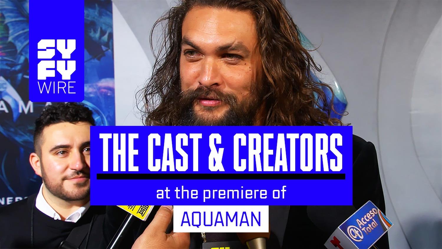 Aquaman Blue Carpet: Black Manta Secrets & More Aquaman Blue Carpet: Black Manta Secrets & More