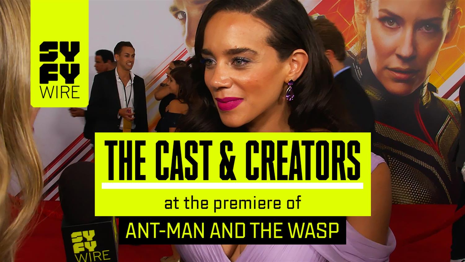 Ant-Man and the Wasp Red Carpet: Hannah John-Kamen and Cast Talk Refreshing Humor & Funniest Cast Member Ant-Man and the Wasp Red Carpet: Hannah John-Kamen and Cast Talk Refreshing Humor & Funniest Cast Member