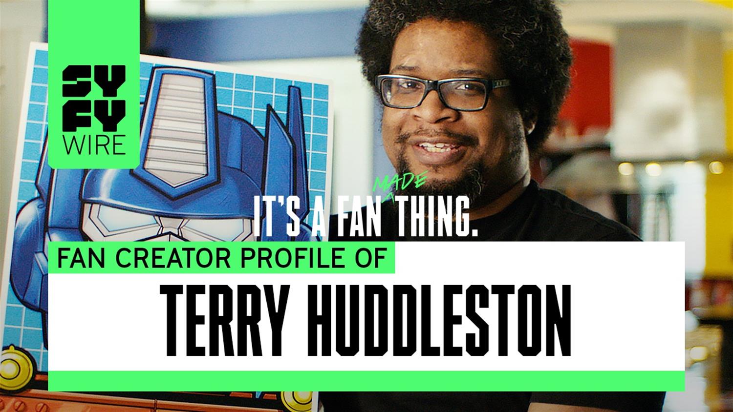 Fandom is a Family Business: Terry Huddleston’s Story (SYFY WIRE Fan Creators) Fandom is a Family Business: Terry Huddleston’s Story (SYFY WIRE Fan Creators)