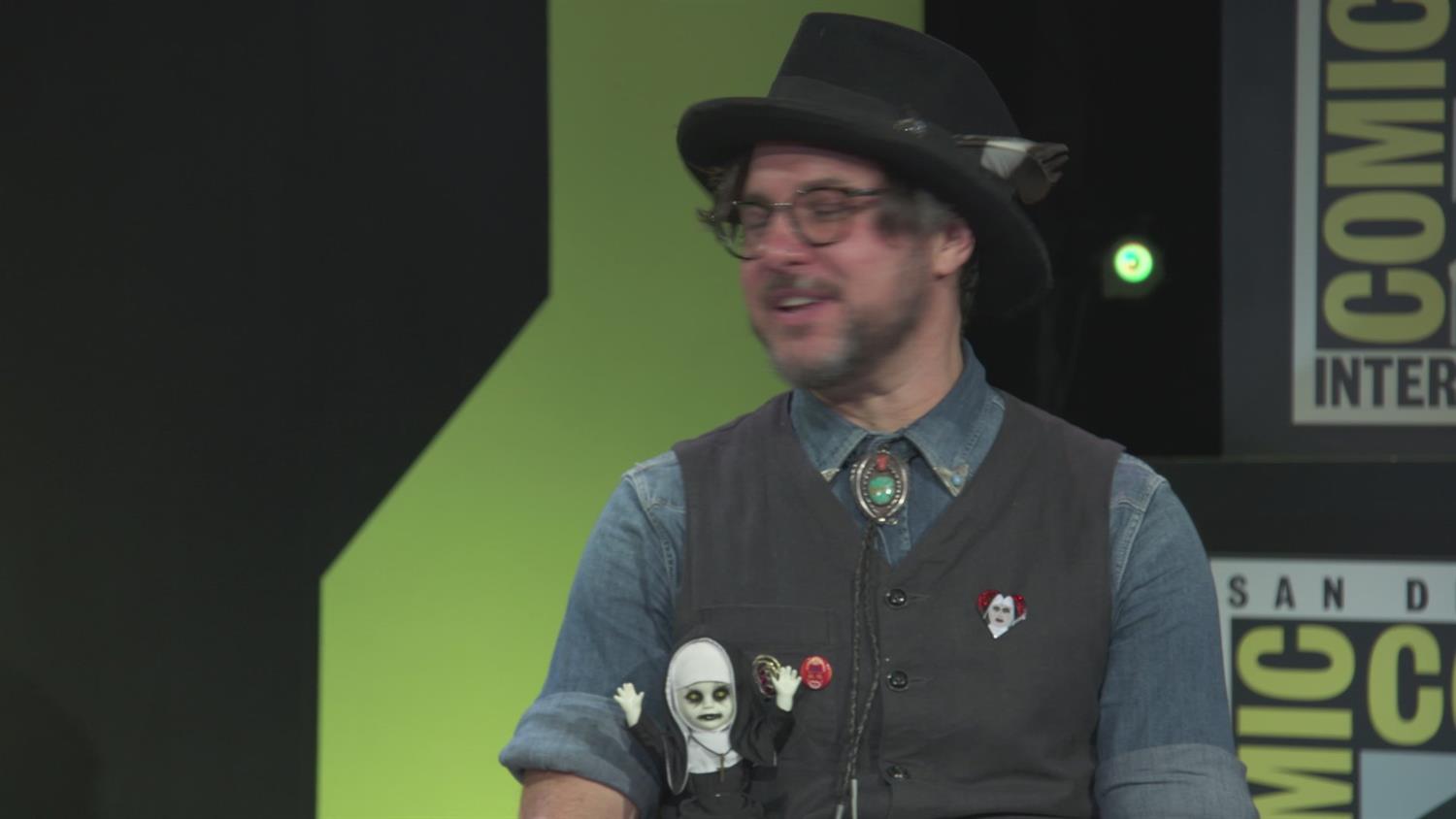 The Nun Director Corin Hardy: There Are Conjuring Easter Eggs The Nun Director Corin Hardy: There Are Conjuring Easter Eggs