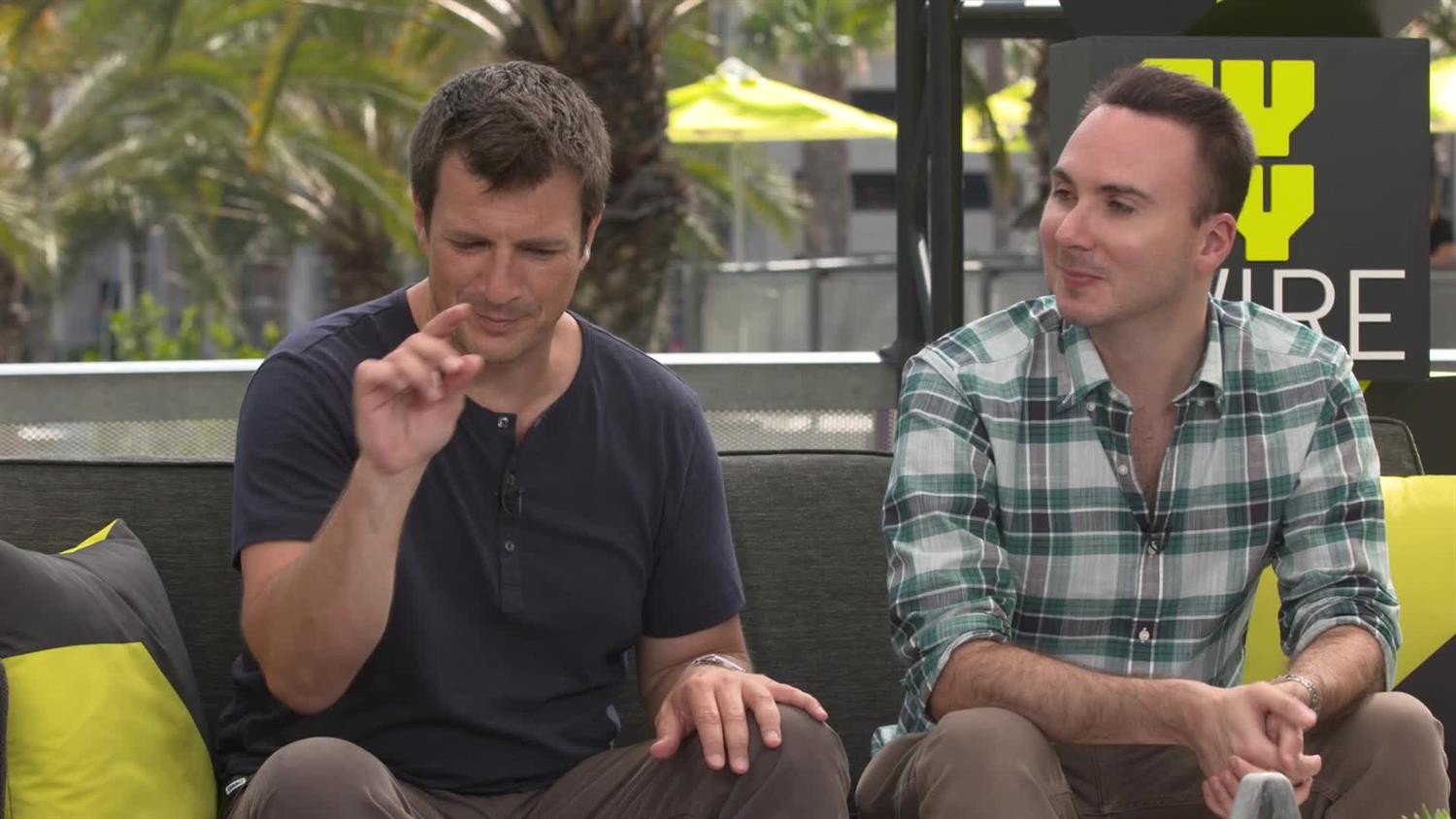 Nathan Fillion and Allan Ungar on the Success of Uncharted Fan Film | SYFY WIRE Nathan Fillion and Allan Ungar on the Success of Uncharted Fan Film | SYFY WIRE