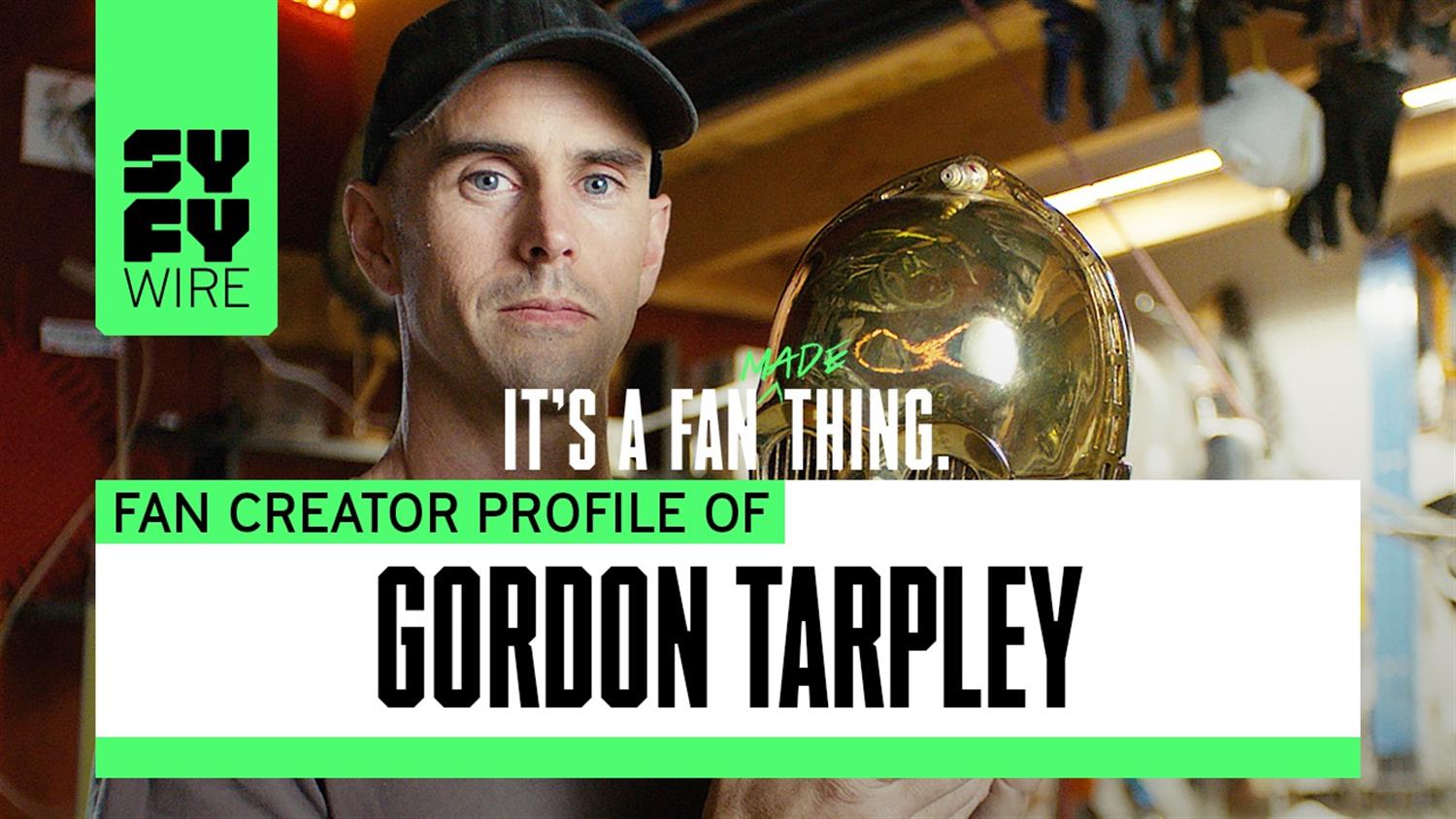 C3PO Is Just Like George Clooney: Gordon Tarpley's Story (SYFY WIRE Fan Creators) C3PO Is Just Like George Clooney: Gordon Tarpley's Story (SYFY WIRE Fan Creators)