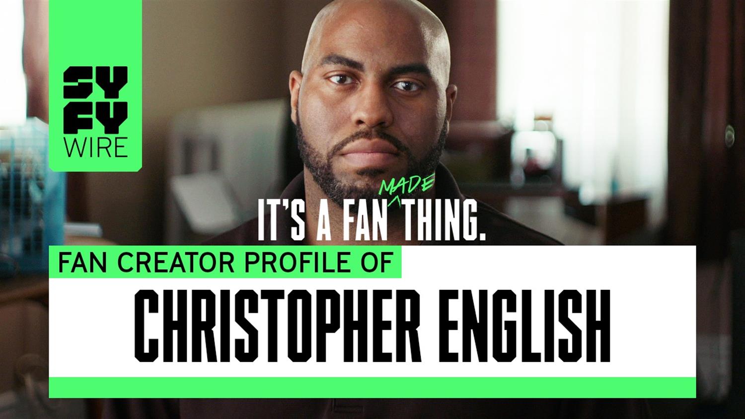 Cosplay IS Community Service: Christopher English’s Story (SYFY WIRE Fan Creators) Cosplay IS Community Service: Christopher English’s Story (SYFY WIRE Fan Creators)