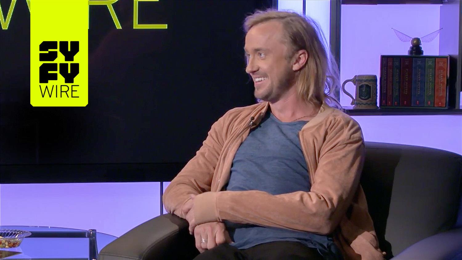 Harry Potter's Tom Felton Talks The New Wizarding World Creature Harry Potter's Tom Felton Talks The New Wizarding World Creature
