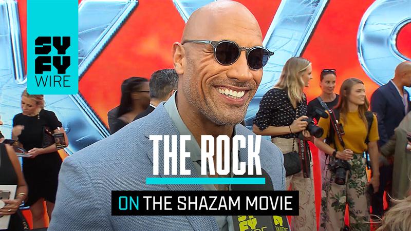 The Rock Addresses If He's In the Shazam Movie The Rock Addresses If He's In the Shazam Movie