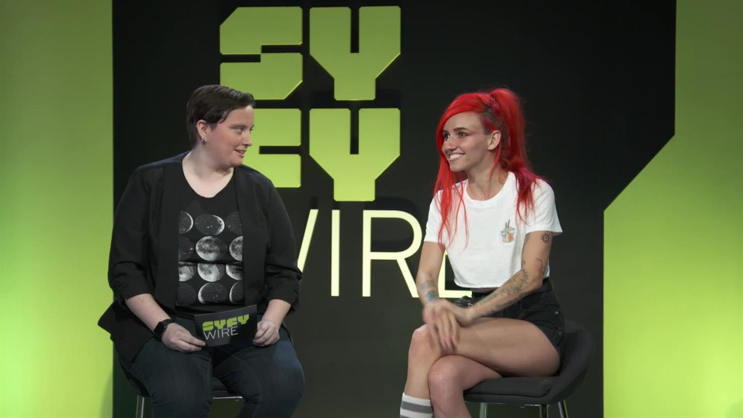 LIGHTS on Skin & Earth and the Marriage of Comics and Music | SYFY WIRE LIGHTS on Skin & Earth and the Marriage of Comics and Music | SYFY WIRE