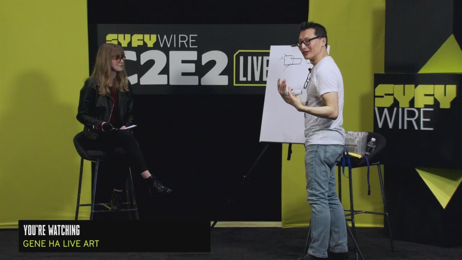 WATCH: Gene Ha Draw a Dragon (C2E2 2019) WATCH: Gene Ha Draw a Dragon (C2E2 2019)