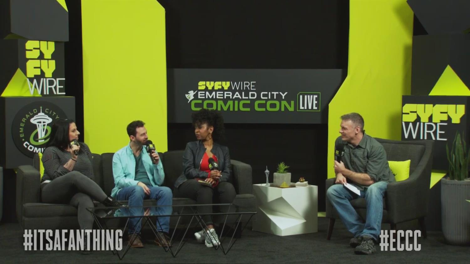 SYFY WIRE Friday Morning Con Kick-Off (ECCC 2019) SYFY WIRE Friday Morning Con Kick-Off (ECCC 2019)