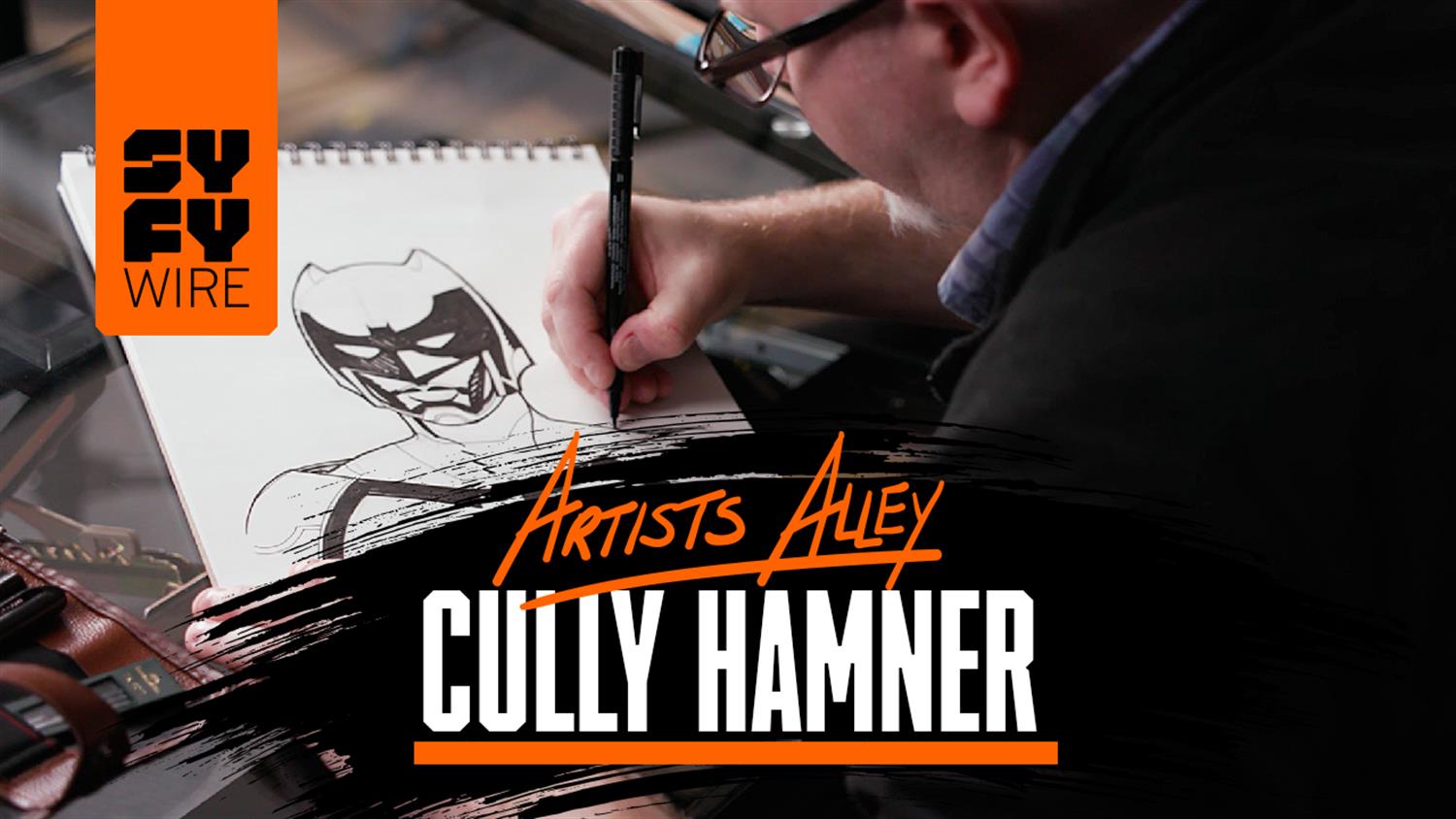 Watch Cully Hamner Sketch DC Comics' The Signal Watch Cully Hamner Sketch DC Comics' The Signal